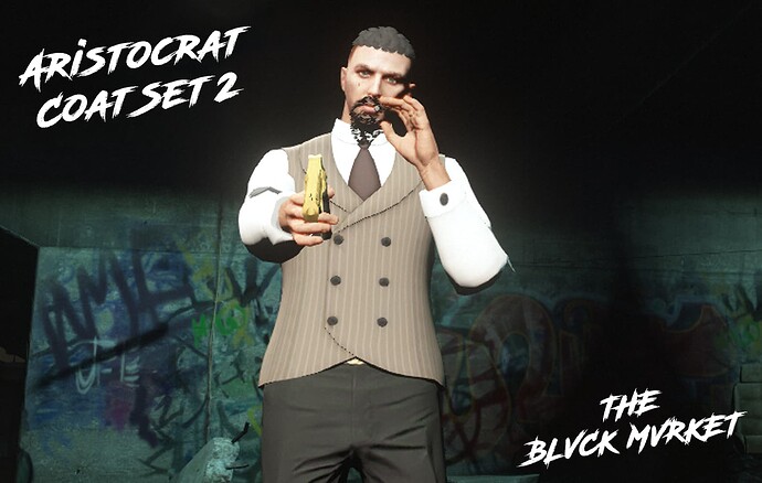 [CLOTHING] Aristocrat Coat Set 2 | MP Male thumbnail 3