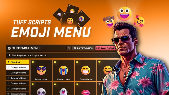 Tuff Emoji Menu [ QB, QBOX, ESX, STANDALONE ] thumbnail 2