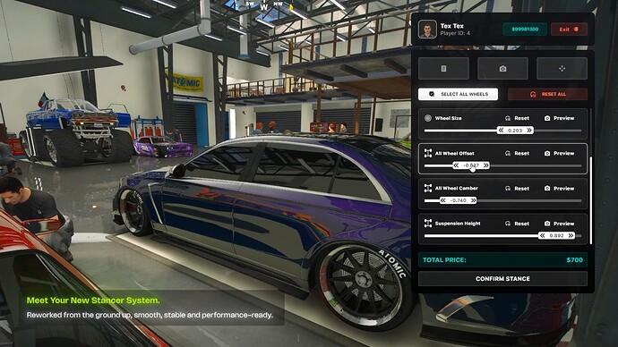 Tuff Wheel Stancer v2 [ QB, QBOX, ESX, Standalone ] thumbnail 3