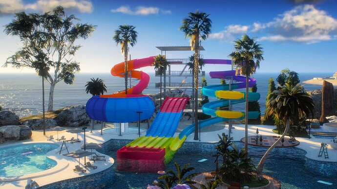 Aura Studio - Aquapark | Fivem Map thumbnail 6