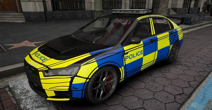 [ESCROWED] Kuruma Multi Use Marked / unmarked all in one Police Car - NON ELS  Thumbnail