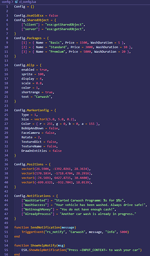 [Release] [PAID] [ESX] RS | Carwash Stations: Basic , Standard and Premium Carwash | 0.00ms Resmon thumbnail 2