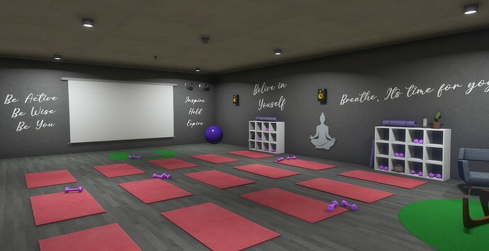 ORIGEN GYM - [FiveM MLO - GTA V Interior] thumbnail 9