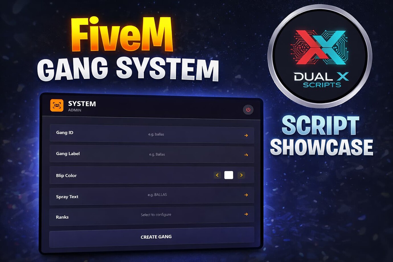Advance Gang System - FiveM Releases - Cfx Forum