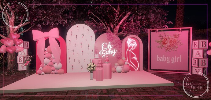 BABY SHOWER GIRL PARTY