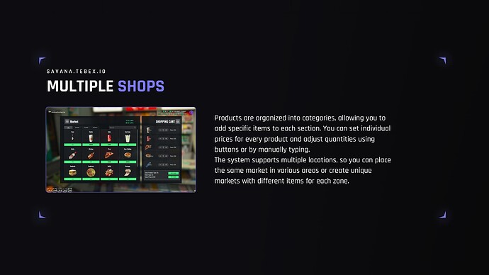 [SAVANA] Shop V2 [QB/ESX/QBOX] thumbnail 4