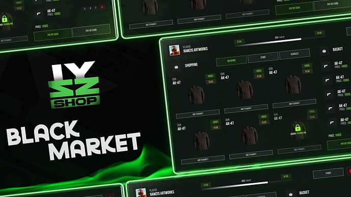 Advanced Black Market [ESX QB] Thumbnail