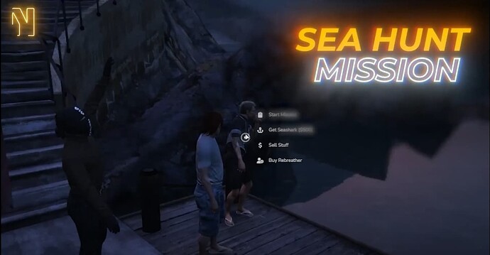 Sea Hunt Mission 🌊 | Immersive Underwater Adventure for FiveM Server | Thumbnail