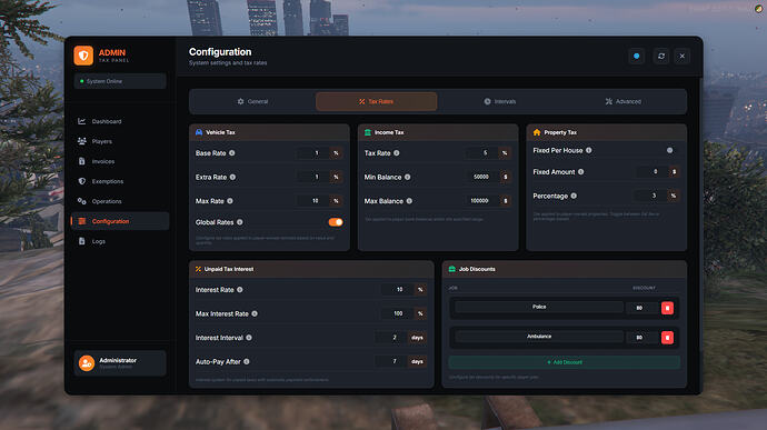FiveM Taxes Resource (ESX, QBCore, QBOX) 6