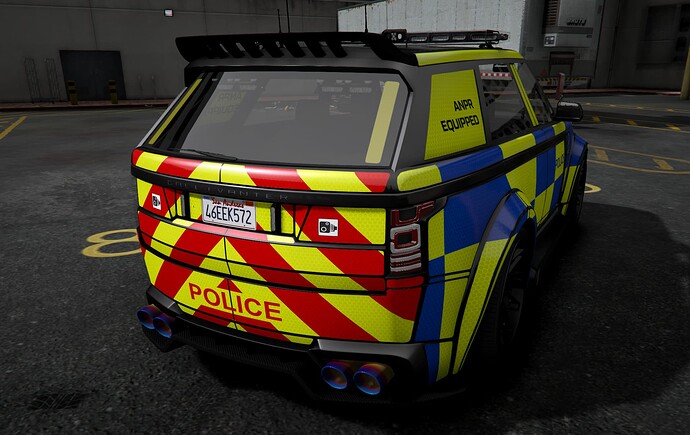 Baller Widebody Police Marked UK thumbnail 4