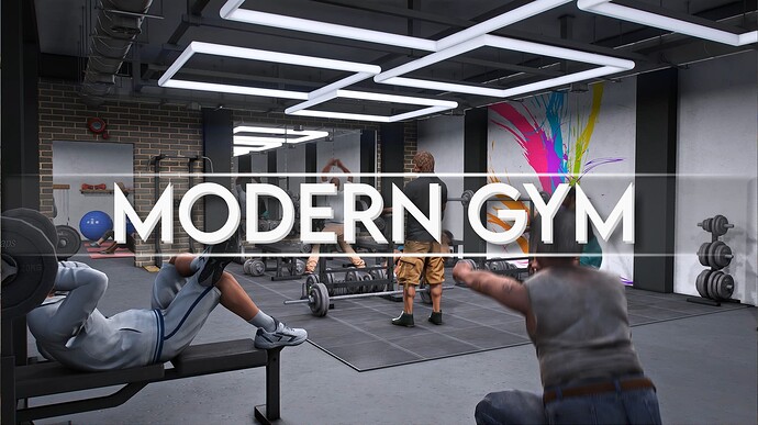 [MLO] Modern Gym Thumbnail