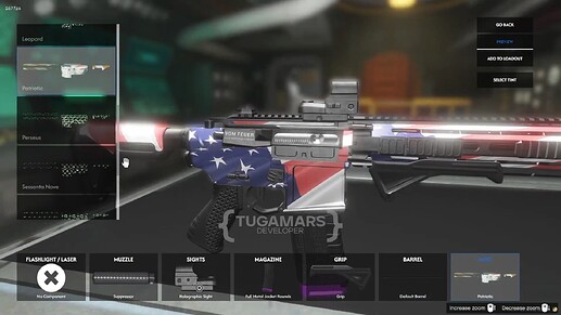 Realistic Weapons - Shop, Loadout, Weapon on back [Standalone] thumbnail 4