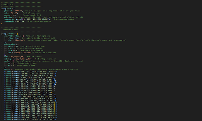 [ESX-QB] Realistic Garbage Job (Rovi Store) thumbnail 3