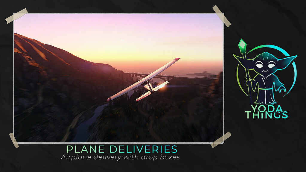 Yoda Plane Deliveries with ox_lib - FiveM Releases - Cfx.re Community