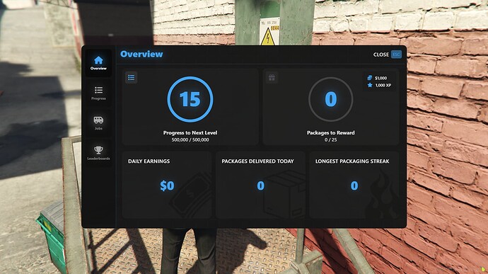 Go Postal Job System | 2 In 1 Job | QBCore ESX QBOX | 2025 thumbnail 2