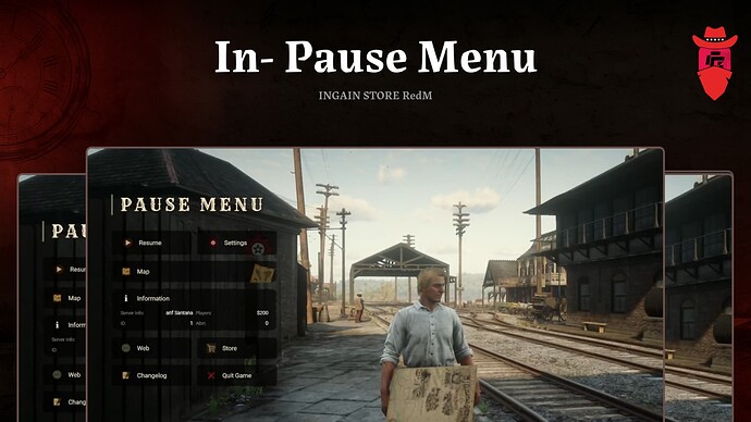 In- Pause Menu