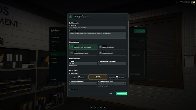 ⭐ Advanced system of society Boss & Gang Menu thumbnail 15