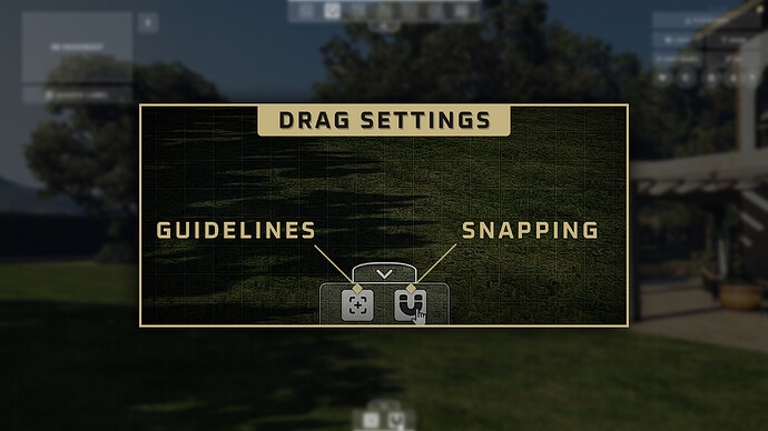 dragsettings