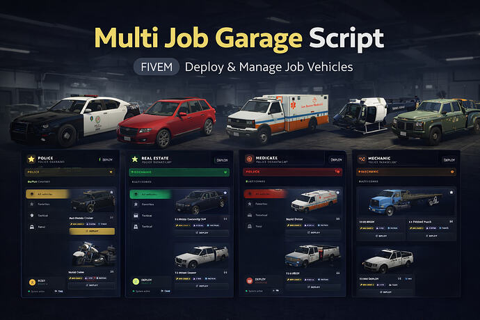 Advanced Job Garage