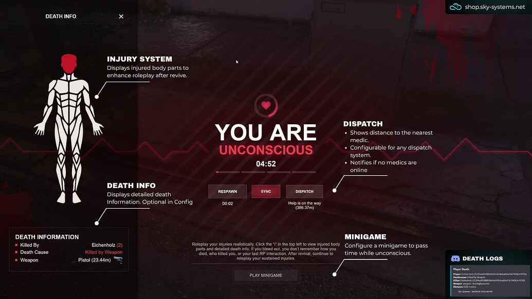 FiveM Deathscreen – Ultimate Features & Compatibility - FiveM Releases ...
