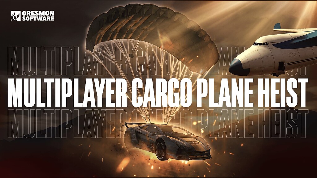 Fivem Multiplayer Cargo Plane Heist - Unique Missions - Minigames