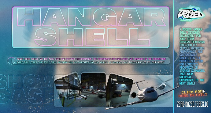 [PAID][MAP] Hangar SHELL I ZeroDazed Thumbnail