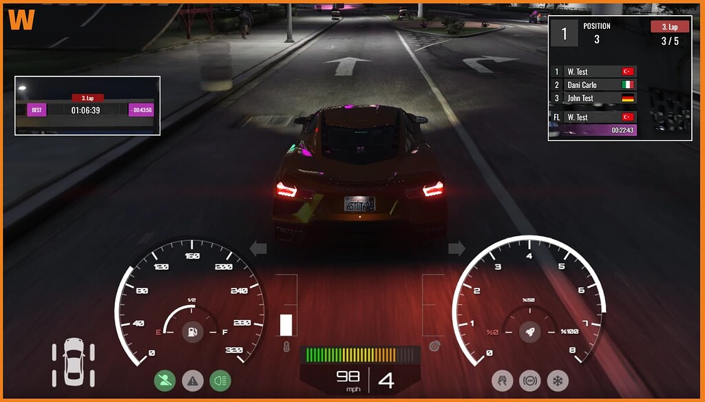 [STANDALONE] Wert Racing Hud - FiveM Releases - Cfx.re Community