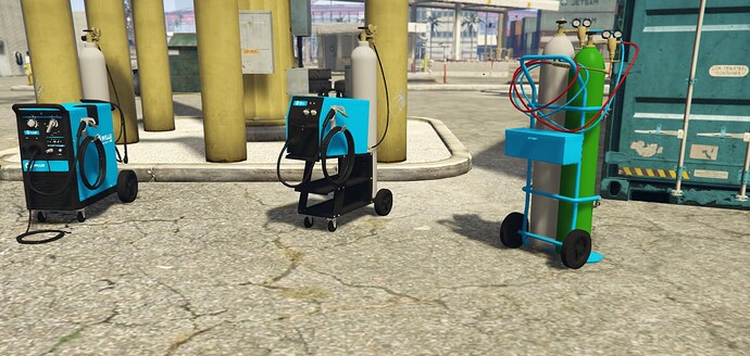 Welding Machines Prop Pack