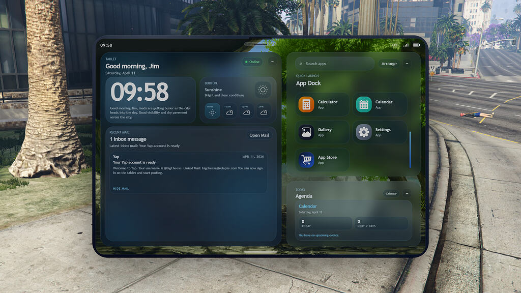 📱 [免费]W-LABS平板电脑-FiveM插件网