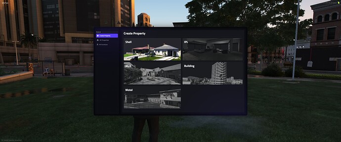 Creator - Main Menu