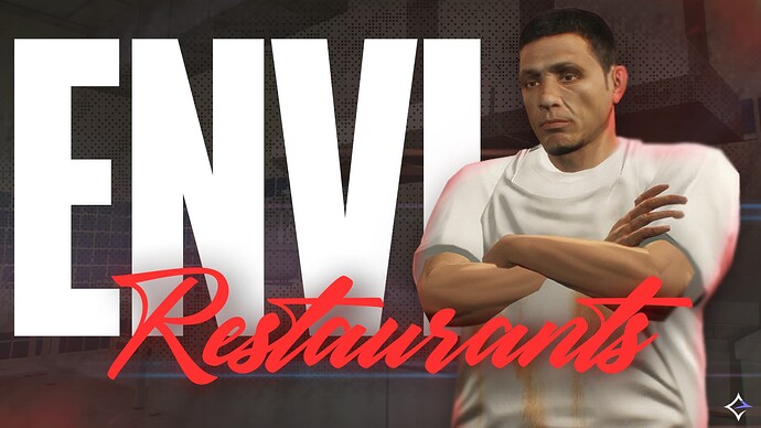 Envi-Restaurants - The Ultimate FiveM Restaurant Simulator - [QBOX/QB/ESX/CUSTOM] Thumbnail