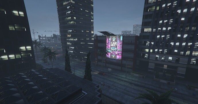 Gta v fivem map | jr car meet | drift race thumbnail 5