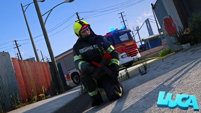 [PAID] German Firefighter Uniform Thumbnail