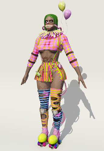 [PAID]Malice In Stripes Halloween Cloth Pack thumbnail 3