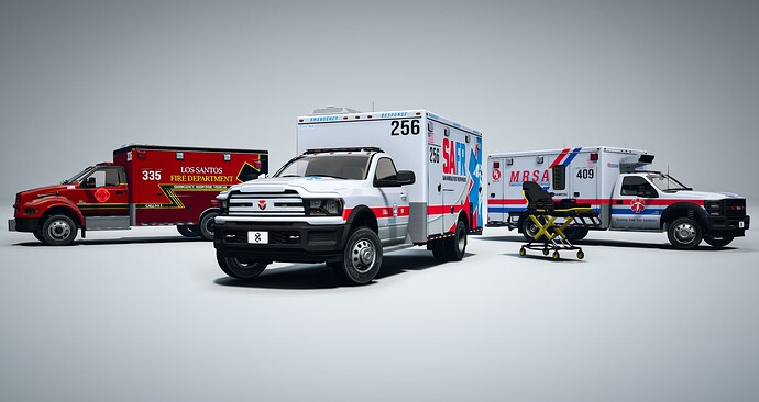 ONX Ambulances + Gurney Bundle thumbnail 3