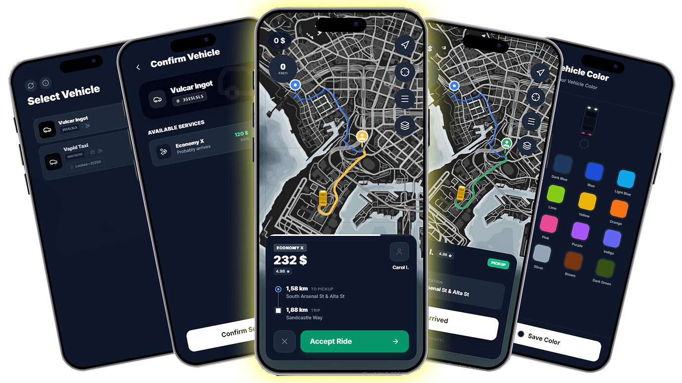 [PAID] RAHE Taxi System [ESX / QB / Custom] - FiveM Releases - Cfx Forum