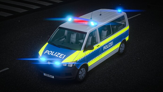 [ELS] Sporetranser German Police Van thumbnail 10