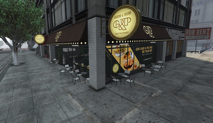 [PAID] [MLO] Ground & Pound Restaurant MLO v2 By NE NOORE Maps thumbnail 2