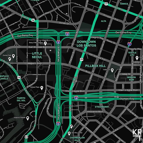 Dark Green MINIMAP thumbnail 4