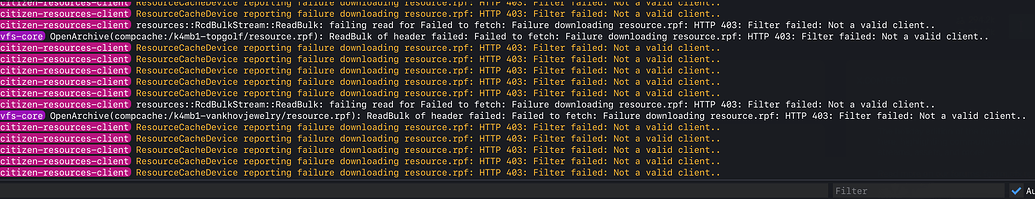 Repeated Connection issues - FiveM Client Support - Cfx Forum