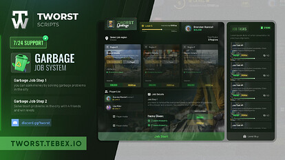 Ultimate Job Bundle [Garbage, Electrician, Gardener, Diving] [QB & ESX & STANDALONE] [PAID] thumbnail 5