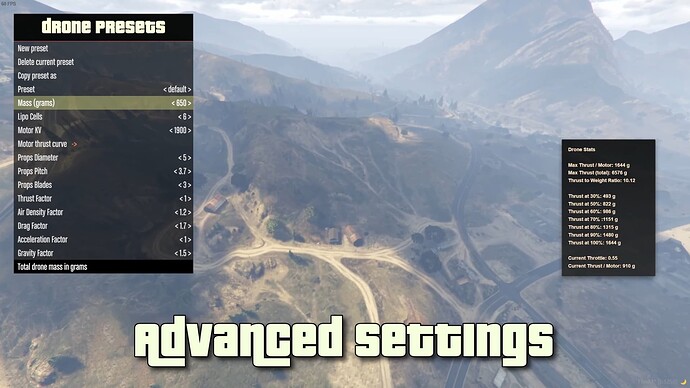 (18) Quadcopter-Redux - FPV Drone Simulator - GTA5 FiveM