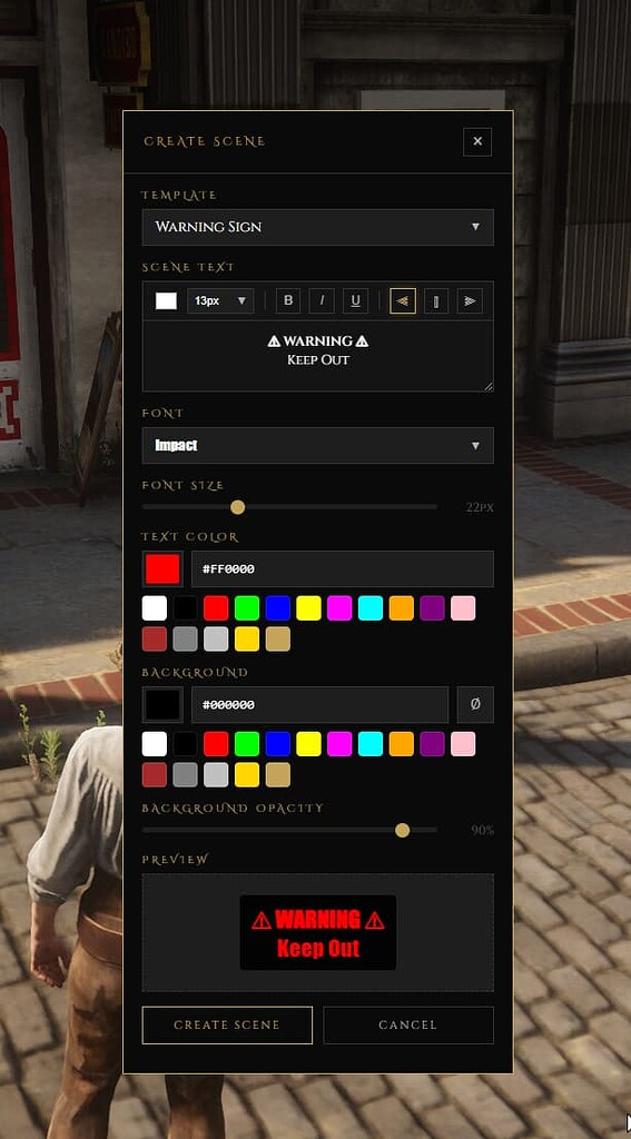 [VORP] Crowe Scene v2.0 | Premium Scene Editor - RedM Releases - Cfx.re ...