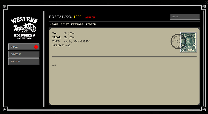 Reading mail with stamps and processing stamps