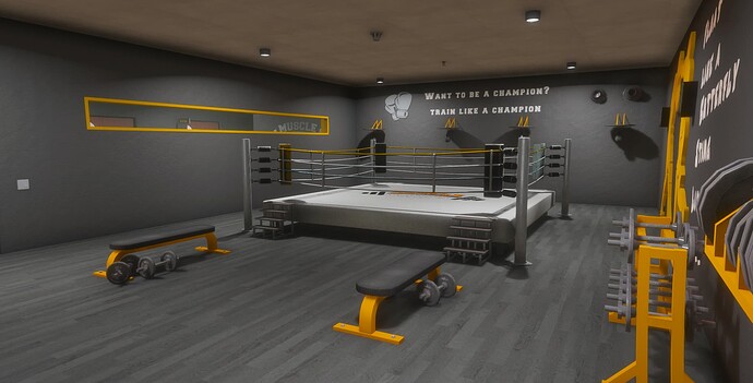 ORIGEN GYM - [FiveM MLO - GTA V Interior] thumbnail 10