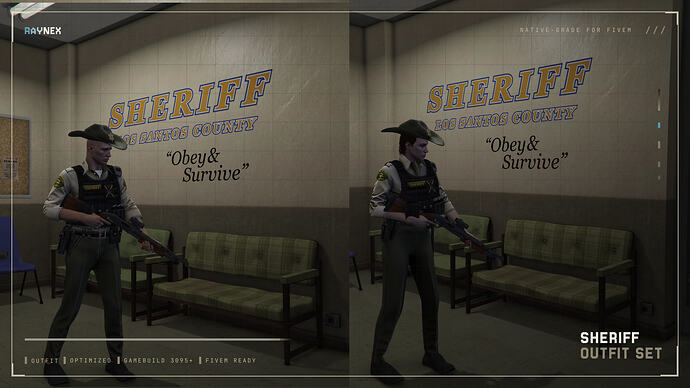 Sheriff Outfit Vest