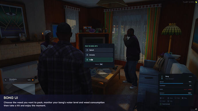 Introducing FiveM Smoking Script - CodeM 2-17 screenshot
