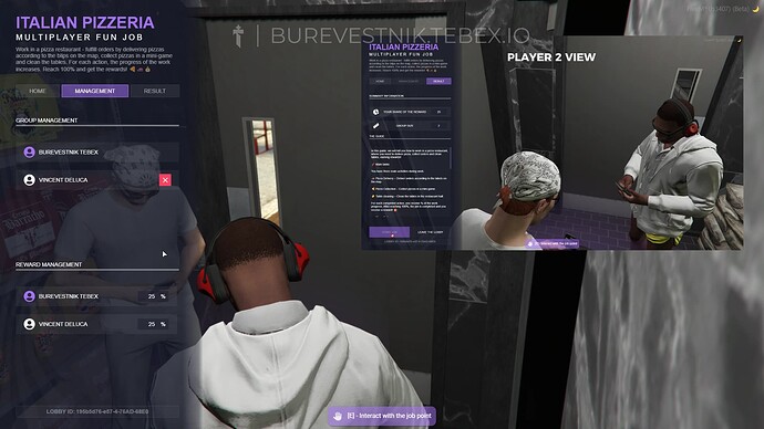 🍕 [Standalone][ESX][QBCore] Multiplayer pizzeria job | Pizza job delivery | UI | Burevestnik thumbnail 7