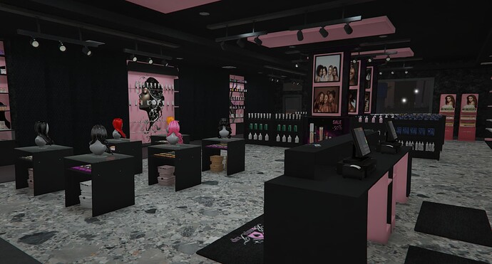 Realistic Beauty Salon/Supply Store MLO thumbnail 14