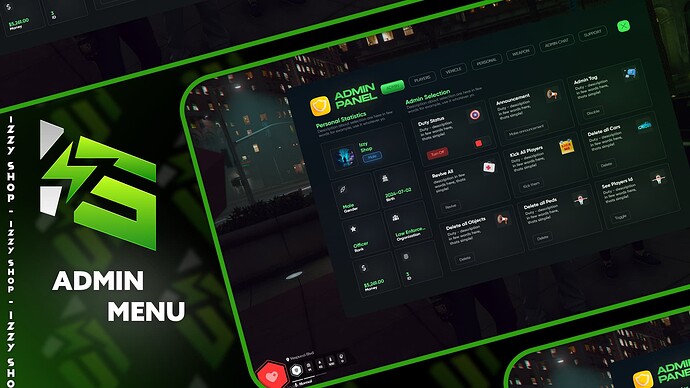 Advanced ADMIN Menu [ESX-QB] Thumbnail